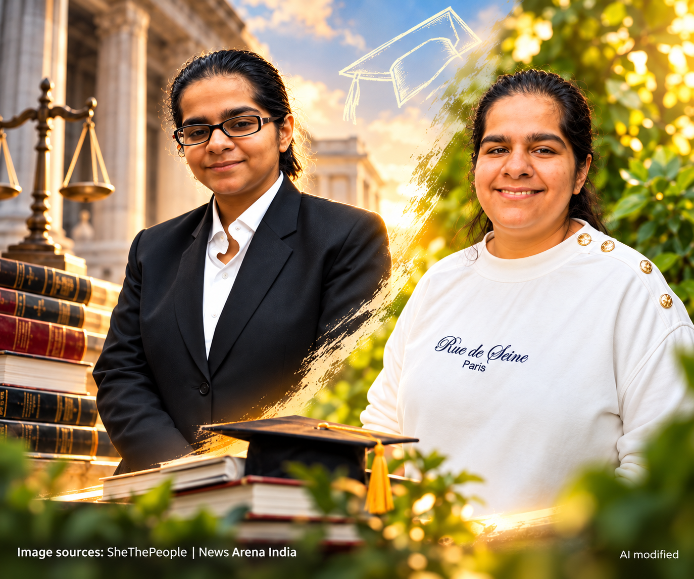 Anchal Bhateja, the first visually impaired woman to argue a case before the Supreme Court of India