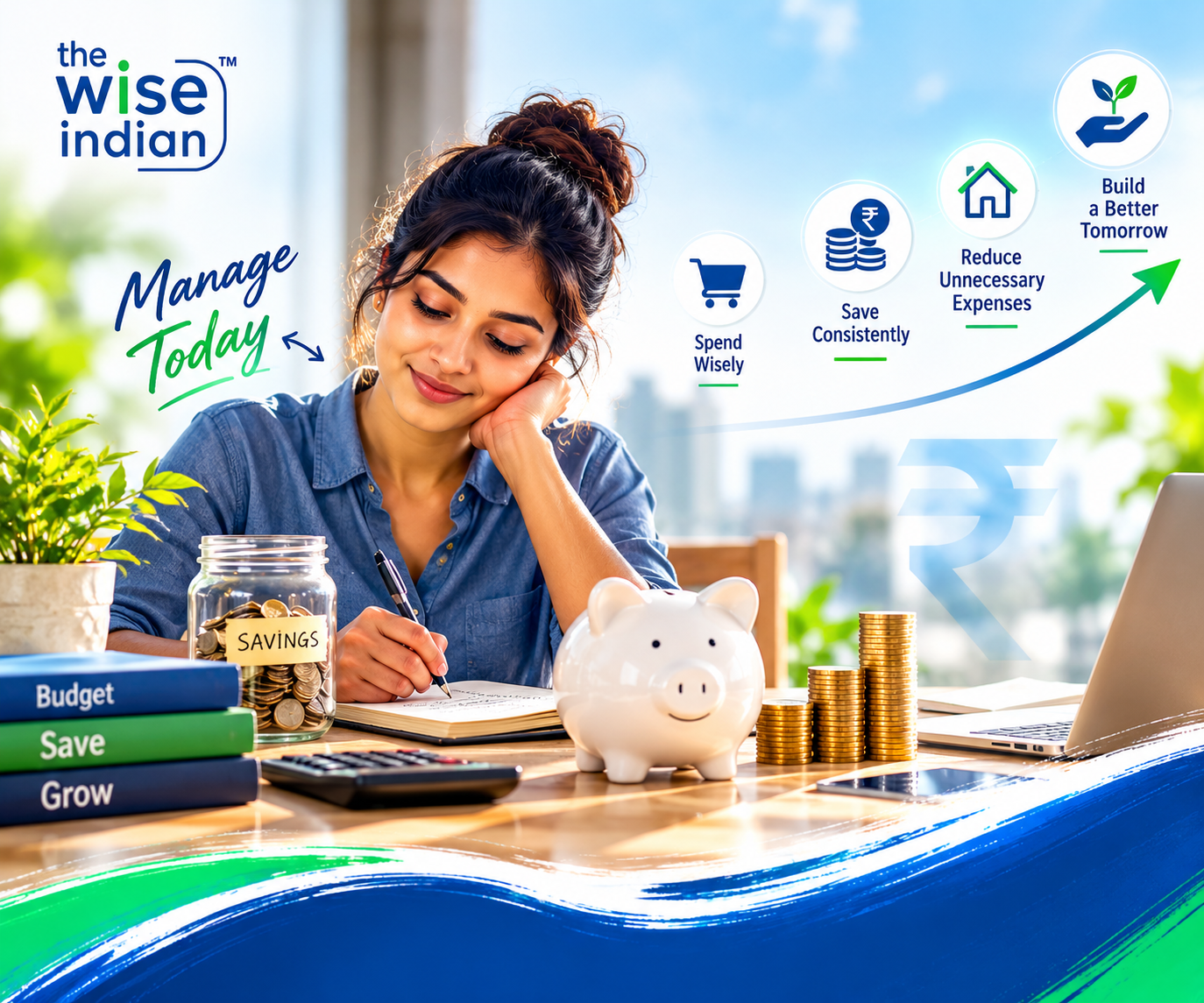 Small monthly salary budgeting tips for saving money and building financial security in India