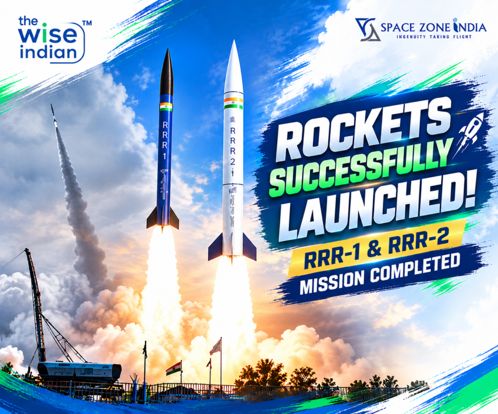Hybrid rocket engines RRR-1 and RRR-2 successfully launched in the RHUMI Twin 2026 mission.